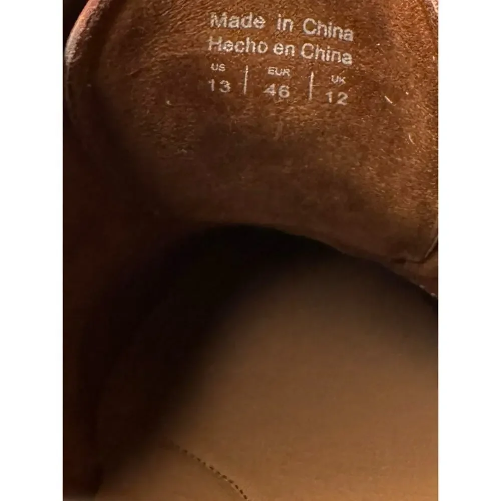 Aldo NEW Decker Brown Leather Lace Up Oxford Dress Shoes Size 13